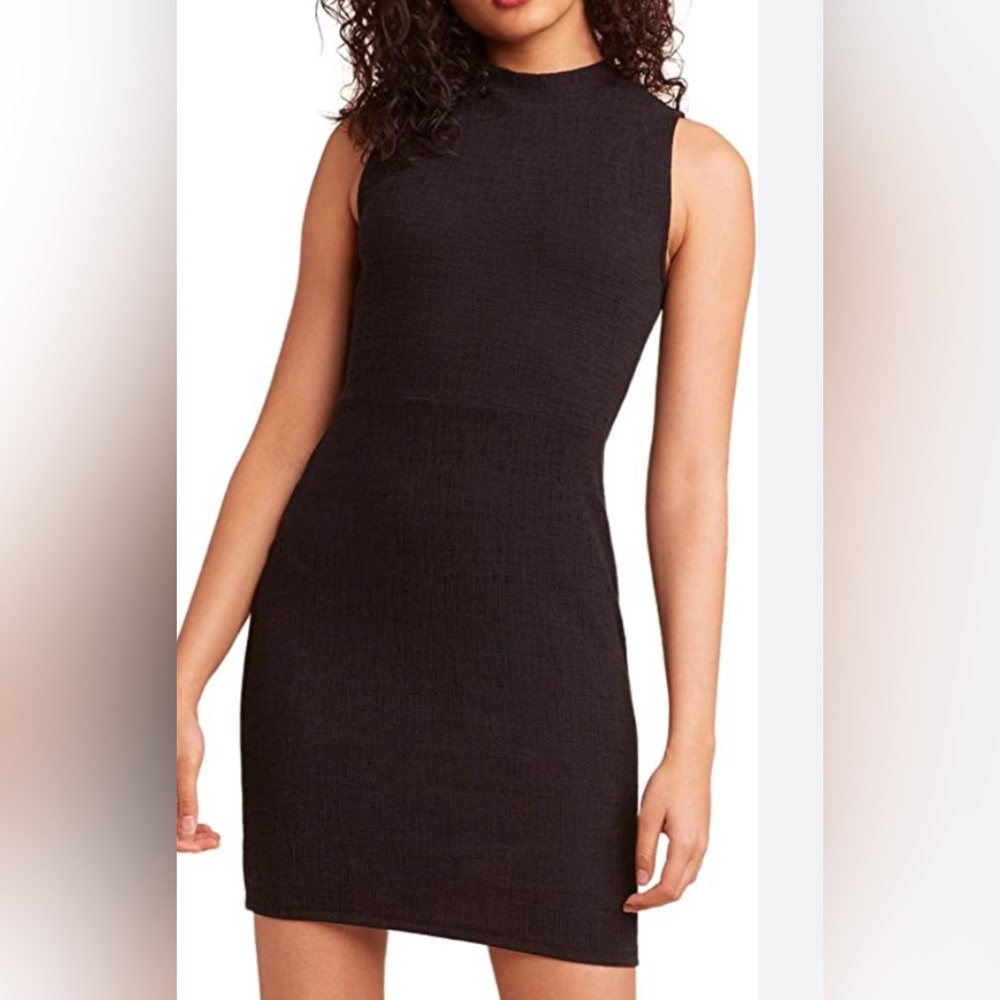NWT JACK by bb Dakota black knit dress. Size S